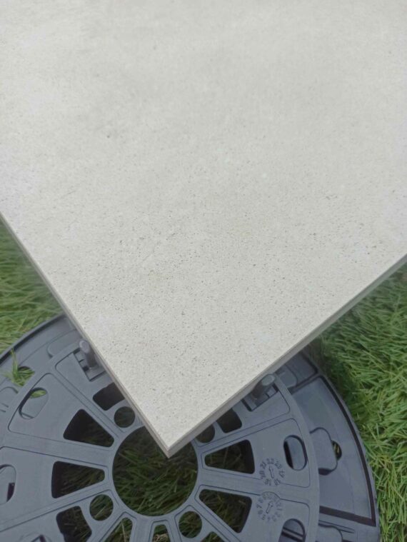 dalle terrasse beige effet béton 60 x 60 x 2 cm