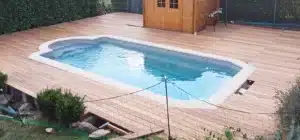 terrasse bois piscine